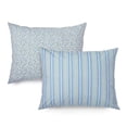 thumbnail image 4 of Martha Stewart Arielle 100% Cotton 3pc Duvet Set-1 Duvet, 2 Pillow Shams, 4 of 5