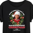thumbnail image 3 of National Lampoon's Christmas Vacation - Clark's Happiest Christmas - Women's Oversized T-Shirt, 3 of 5