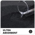 thumbnail image 3 of Alfombra de baño Bosap de goma ultrafina para baño, 43 x 68 cm, color negro, 3 of 6