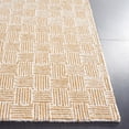thumbnail image 3 of SAFAVIEH Micro-Loop Charlotte Solid Area Rug, Light Gold/Ivory, 4' x 6', 3 of 10