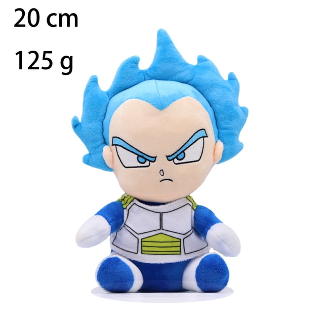 Juguetes de peluche de Anime japonés de Dragon Ball, figuras de dibujos animados de Super Saiyan, Goku, Vegeta, Picollo, Trunks, Gohan, regalos para niños, 20cm