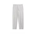 thumbnail image 3 of Pantalones de traje masculino de seda de hielo fluido 9 Pantalones de verano para hombre de negocios recortados Pantalones holgados y refrescantes Sastrería social Pantalones rectos drapeados, 3 of 5