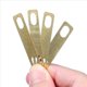thumbnail image 2 of 12PCS Placa de Cuello de Guitarra Junta de Guitarra Reemplazo de Accesorios de Junta de Refuerzo de CuñA de Cuello de Guitarra (Dorado), 2 of 6