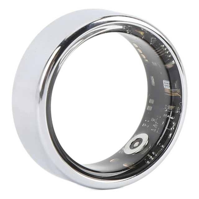Bague Intelligente Podomètre, Bague Intelligente en Acier Inoxydable pour Usage Quotidien 7,8,9,10,11,12,13