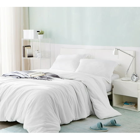 Byb Bare Bottom Duvet Cover White Walmart Com