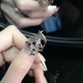 thumbnail image 4 of Anillo de estrella del universo para mujer, diseño de nicho de circonita de lujo, personalidad de moda de alto sentido, 4 of 6