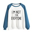 thumbnail image 4 of ICHUANYI Liquidación Moda Mujer Manga Larga Cuello Redondo Impreso Blusa Casual Jersey Tops ICHUANYI WER202308232326, 4 of 5
