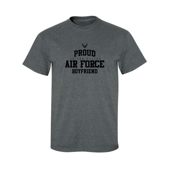 Proud Air Force BOYFRIEND Adult Short Sleeve T-shirt