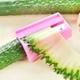 thumbnail image 5 of Pelador y rebanador de verduras de acero inoxidable | Herramienta de cocina multifuncional a prueba de óxido | Para hacer películas de pepino y zanahoria y guarniciones | Diseño compacto y fácil, 5 of 5