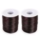 thumbnail image 1 of 2 Rolls Crocheting Thread Knitting Thread Crochet Thread Roll for Knitting Coaster Car Cushion, 1 of 4