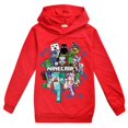 thumbnail image 1 of Kids Boys Girls Minecraft Print Hoodie Casual Long Sleeve Hooded Pullover Tops 5-12 Years zhangyuxiang LED, 1 of 2