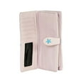 thumbnail image 4 of Shagwear Shark Pattern Large Pink Zipper Wallet, 4 of 5