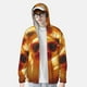 thumbnail image 2 of Balery Sunglasses Yellow Duck Sudadera ligera de manga larga con capucha y protección solar UPF 50+ para hombre y mujer, ideal para pesca y running-Medium, 2 of 7