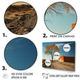 thumbnail image 3 of Designart "Blissful Desert Trees Of Dakota" Desert Canvas Prints, 3 of 7