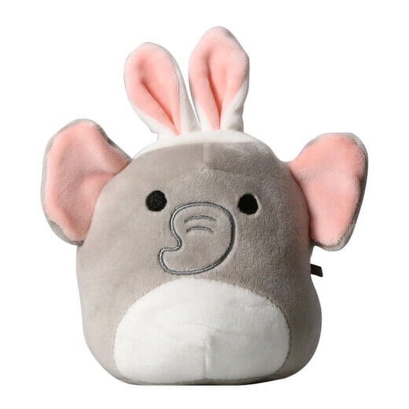 Squishmallows 4-5” Cherish Gray Elephant Bunny Ears Easter plush