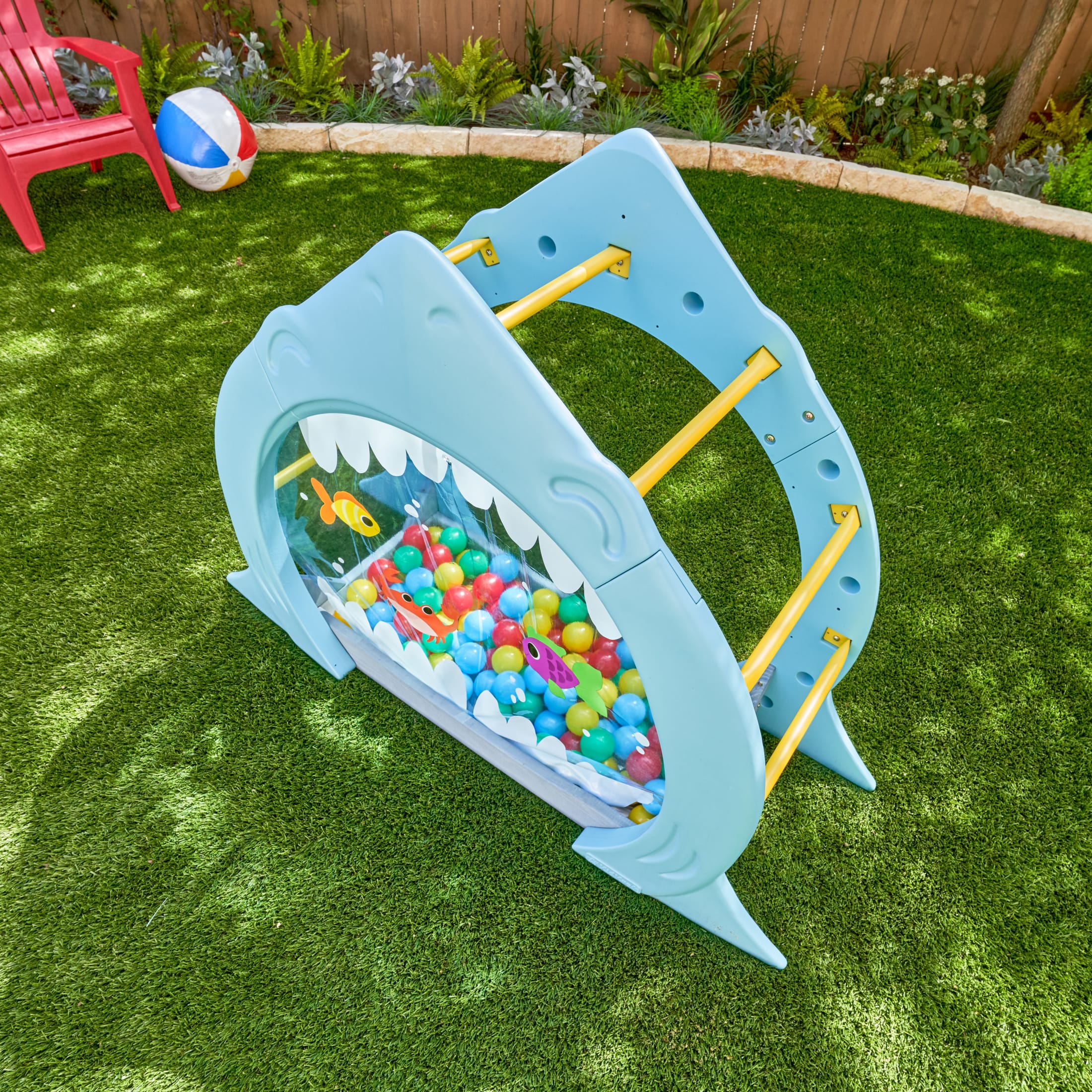 KidKraft Shark Escape Arched Outdoor Toddler Play Climber - image 4 of 9