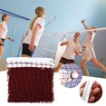 Baright Polypropylene Badminton Net Replacement Easy Setup Portable