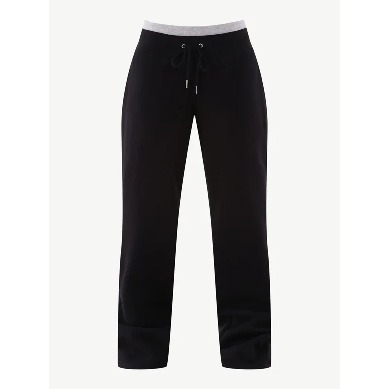 シャツ IONSEOUL Double Pintuck SweatPants JE931 No Boundaries Double Waistband Sweatpants, 31” Inseam, 2