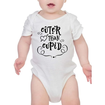 

Cuter Than Cupid Bodysuit Infant -Smartprints Designs 18 Months