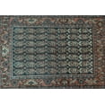 thumbnail image 1 of Ahgly Company Indoor Rectangle Persian Light Blue Traditional Area Rugs, 6' x 9', 1 of 4