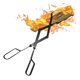 thumbnail image 1 of Pinzas para madera de chimenea de 66 cm con mangos resistentes, pinzas para fuego para estufas de leña de interior, pinzas para madera de hierro forjado, pinzas para troncos de madera para exteriores,, 1 of 5