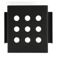 thumbnail image 3 of 2.5in Hard Drive Rack, 2.5in HDD Mounting Rack Strong Durable Easy Installation Aluminium Alloy  For HDD Black, 3 of 8