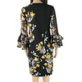 thumbnail image 2 of Alfani Womens Tiered Sleeve A-Line Dress, 2 of 3