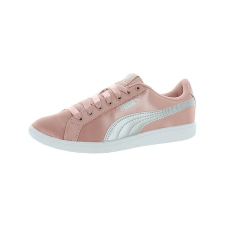 Puma Womens Vikky Lifestyle Lace Up Fashion Sneakers Pink 9.5 Medium (B,M)