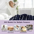 thumbnail image 4 of Birthday Gifts for Women Friendship Birthday Blanket Mom Birthday Gifts Happy Birthday Decorations Unique Birthday Gifts for Women/Men/Mom/Grandma/Wife Purple Birthday Throw Blanket 50''x60'', 4 of 5