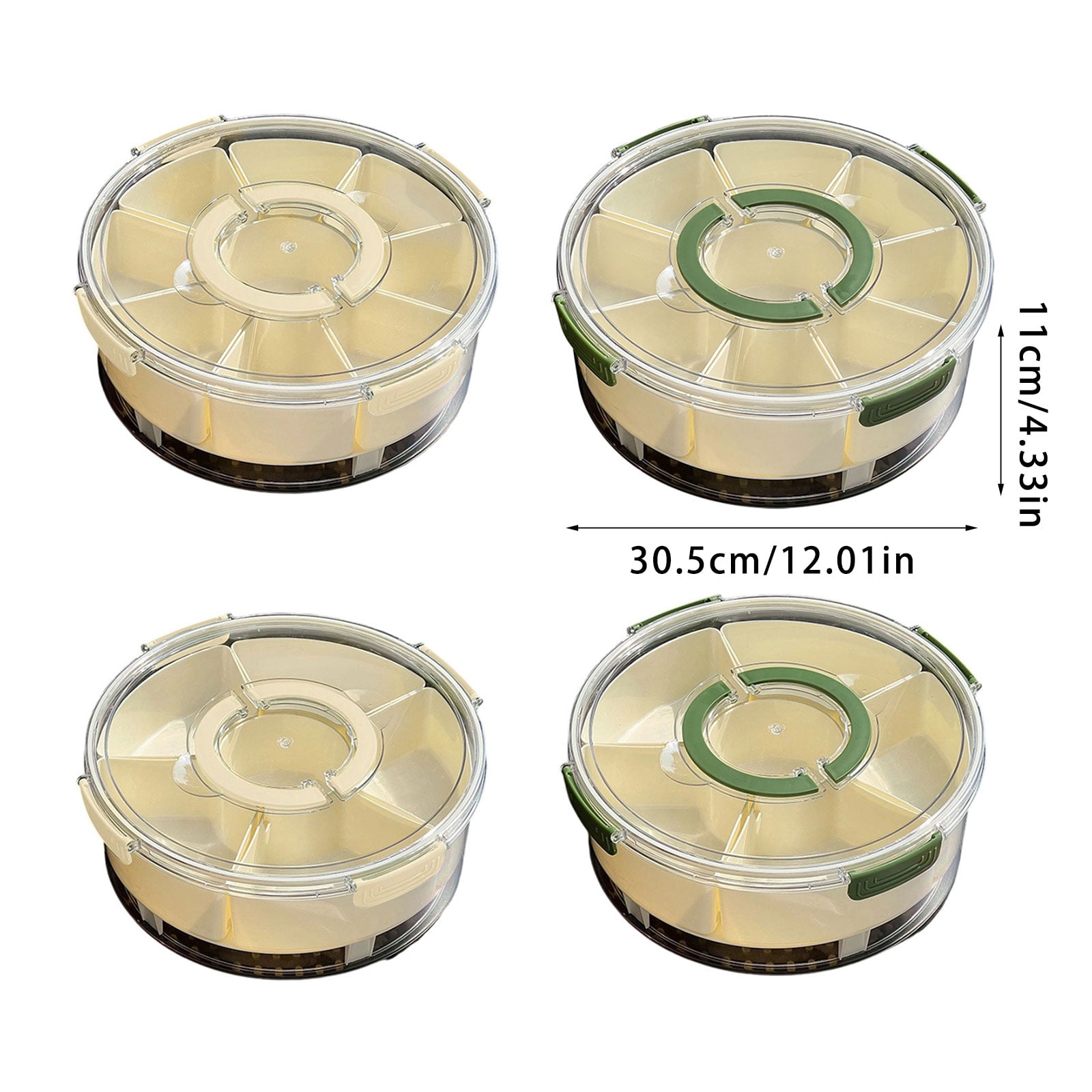 Stackable Multi-Compartment Cooler Box with Ice Retention Layer for Hiking, Travel Snacks, Camping Essentials