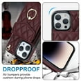 thumbnail image 6 of Kryonix for iPhone 7Plus/8Plus Wallet Case with Card Holder, PU Leather with Crossbody Lanyard Wrist Strap Kickstand Cover for Women Case,Purple/Pink/Blue, 6 of 9