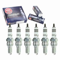 6 pc NGK 3797 Iridium IX Spark Plugs for 5368 90793-20162 98059-58916-HE 98059-5891F 999-06910-X9-021 IUH24 U24FER-ZU9 Ignition Wire Secondary
