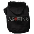 thumbnail image 3 of Pet, Dog  Cat Hoodie Rhinestone, "Adopted", 3 of 7