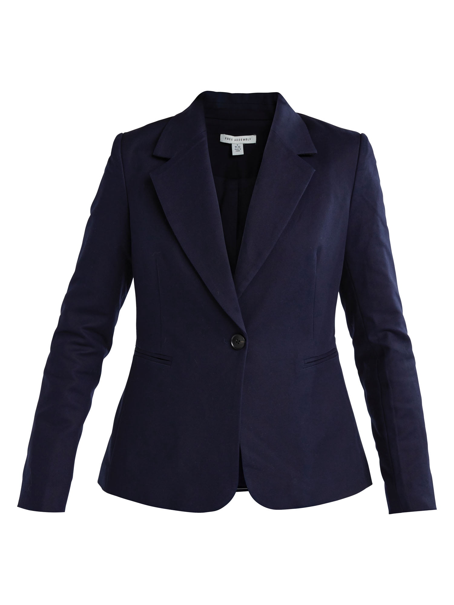 Free Assembly Women's Single Breasted Blazer, Sizes XS-XXXL