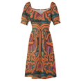 thumbnail image 4 of 2024 Mola de Panama Dress dresses for woman long dress women chic and elegant woman dress, 4 of 6