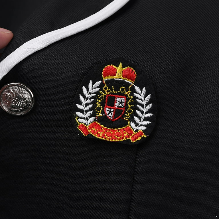 YONGHS Boys Girls Japanese Korean School Uniform Long