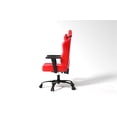 thumbnail image 4 of Seenda Ergonomic Gaming Chair, Computer Gamer Chair for Adult and Kids, Office Desk Chair with Flip Armrests, PU Leather, Swivel Racing Chair, Red, 4 of 6