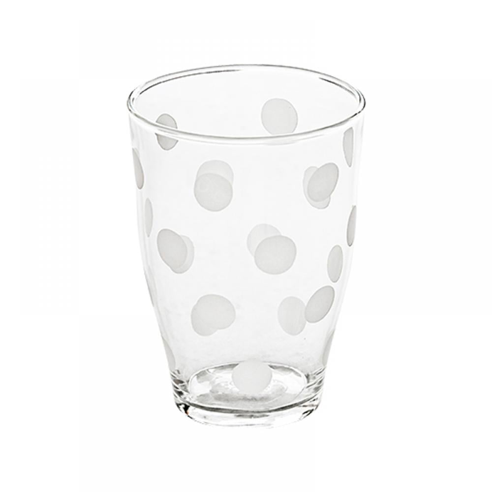 Aosijia 8 Ounce Juice Glasses Drinking Glass Set of 3 Clear Water Glasses Durable Homemade Beverage Tumbler for Soda Mixed Drinks Milk and Daily Use