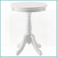 thumbnail image 7 of White Cottage-Style Coffee Table with Turned Pedestal – Spacious Surface & Stable Legs for Living Room, 7 of 7