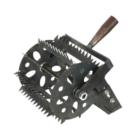 colaxi s Roller Manual er Tool Labor Saving Rolling Lawn Aerator s Remover for Soil Loosening Yard Planting Lawn Work