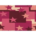thumbnail image 1 of Ahgly Company Indoor Rectangle Patterned Crimson Red Area Rugs, 7' x 10', 1 of 6