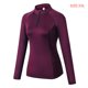 thumbnail image 4 of Jumpingount Ropa interior térmica para mujer, ropa interior cálida para mantener el calor, invierno, otoño, manga larga, Color sólido, secado Prendas para la parte del cuerpo Vino rojo XXL, 4 of 6