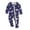 G# Blue Elk, variant on Viscose from Bamboo Baby Pajamas Boys Mittens Cuff 2 Way Zipper Soft Footless Sleeper Baby Boy One-Piece Romper