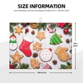 thumbnail image 3 of Kdxio Christmas Gingerbread Cookies for Dish Drying Mat,24*18 inch Absorbent Dish Drainer Kitchen Counter,Large Size Dish Drying Pad for Countertops,Draining Racks, 3 of 9