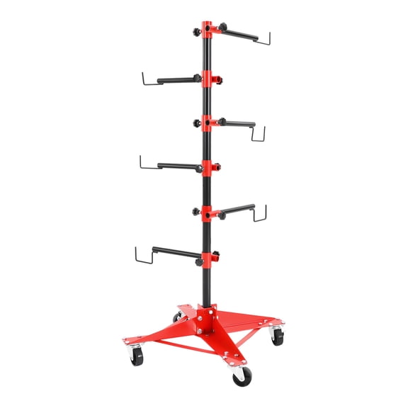 Auto Body Door Fender Paint Stand 100KG Adjustable Center Post Hang Iron Stand