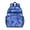 Blue-15, variant on Meditation-Inspired Waterproof Backpack - Spine-Protecting Ergonomic School Bag with Psychedelic Mandala Print, Adjustable Lightweight Travel Backpack for Daily Commuters