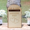 thumbnail image 3 of Caja para tarjetas de boda, buzón de boda, suministros para boda/ buzón de madera, sobre de regalo Estilo A, 3 of 7