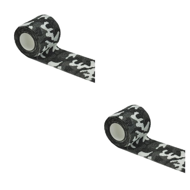 Sonducket Elástico Transpirable Envoltura Protección Vendaje autoadhesivo Montar Correr Mochilero Supervivencia Cinta Tipo 6 2.5cmx4.5m tipo 6 2.5 cm x 4.5 m 2piezas Sonducket CBP267483