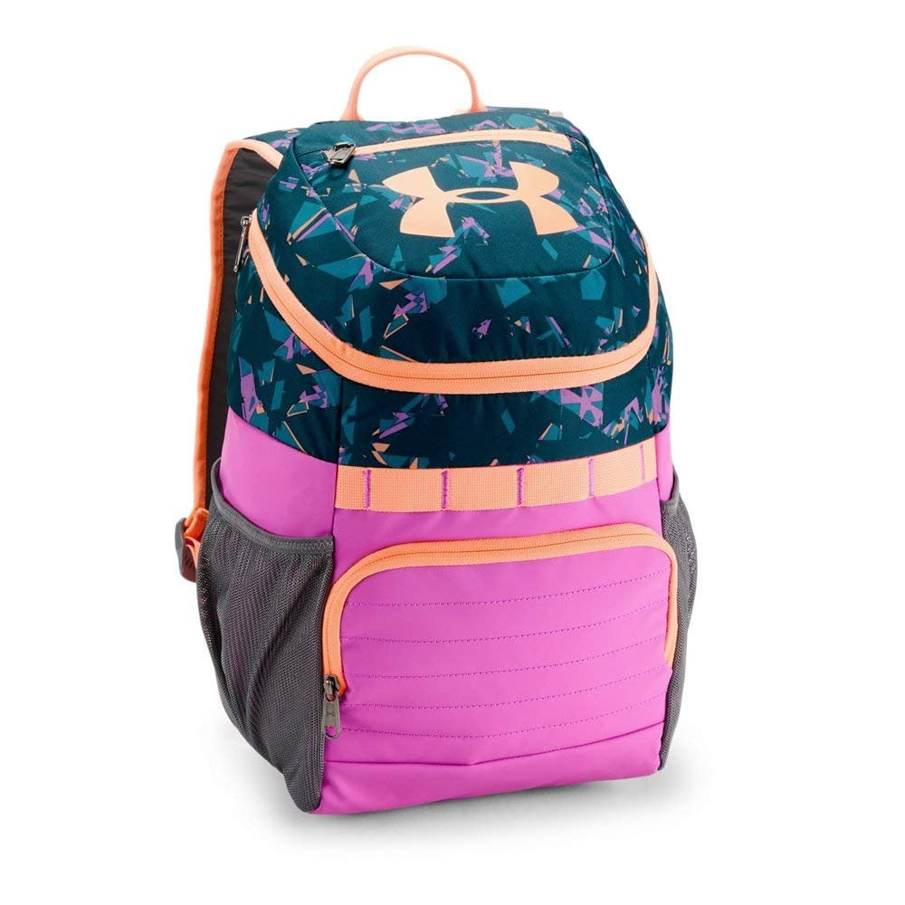 peach under armour backpack