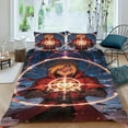 thumbnail image 2 of FullMetal Alchemist Themed Bed Sheet Set Three Piece Set 36x75 Inches Comfortable And Skin Friendly Unique Design Creating A Star Studded Night Home Decor Gifts For Family Friends fans, 2 of 6
